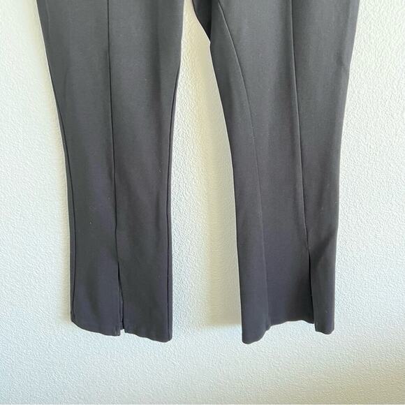 Leith Elastic Waist Front Ankle Slit Pant/Legging - Picture 3 of 11
